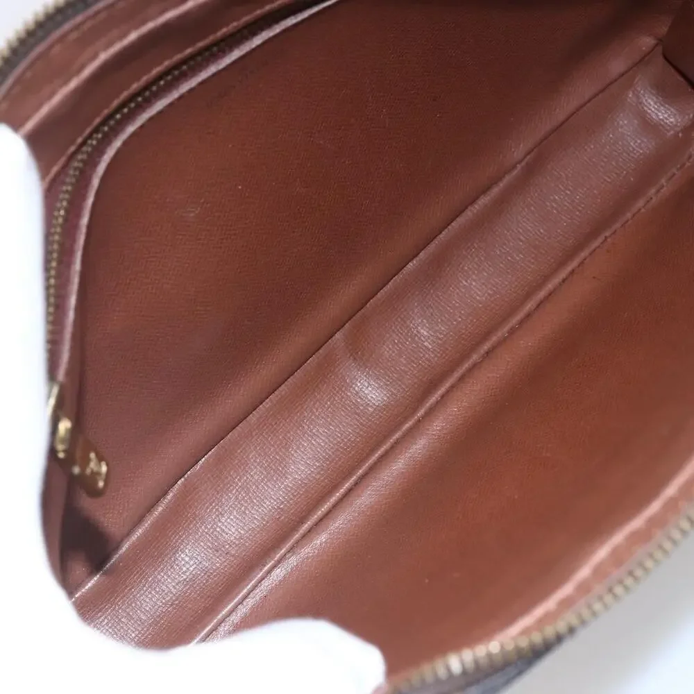 Louis Vuitton Monogram Marly Dragonne GM Clutch Bag Brown